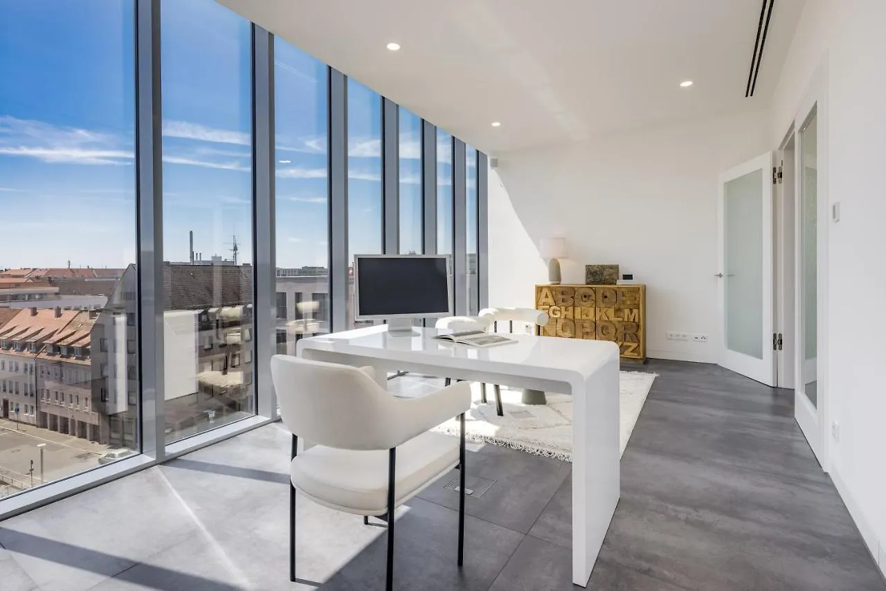 Luxus Penthouse Ueber Den Daechern Von Nuernberg