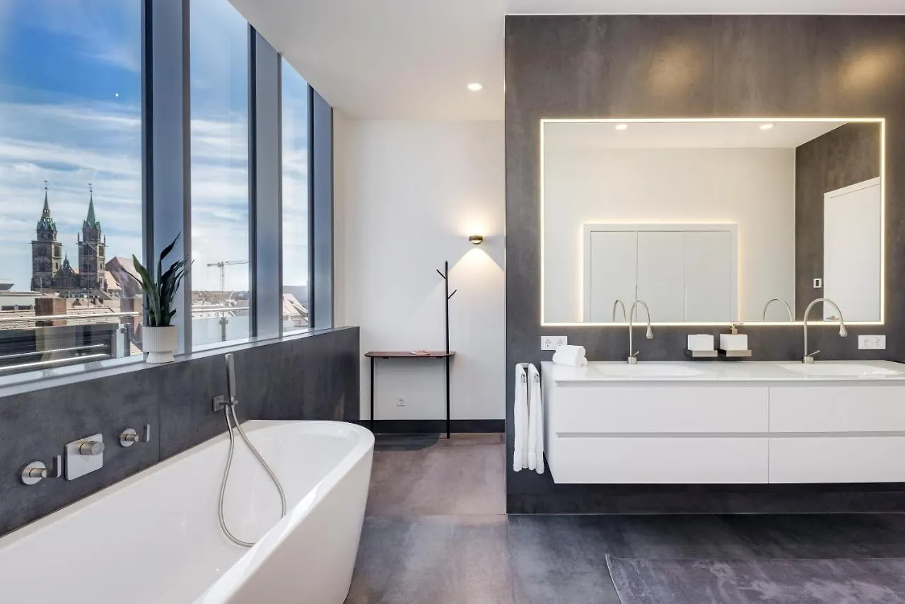 Luxus Penthouse Ueber Den Daechern Von Nuernberg Διαμέρισμα