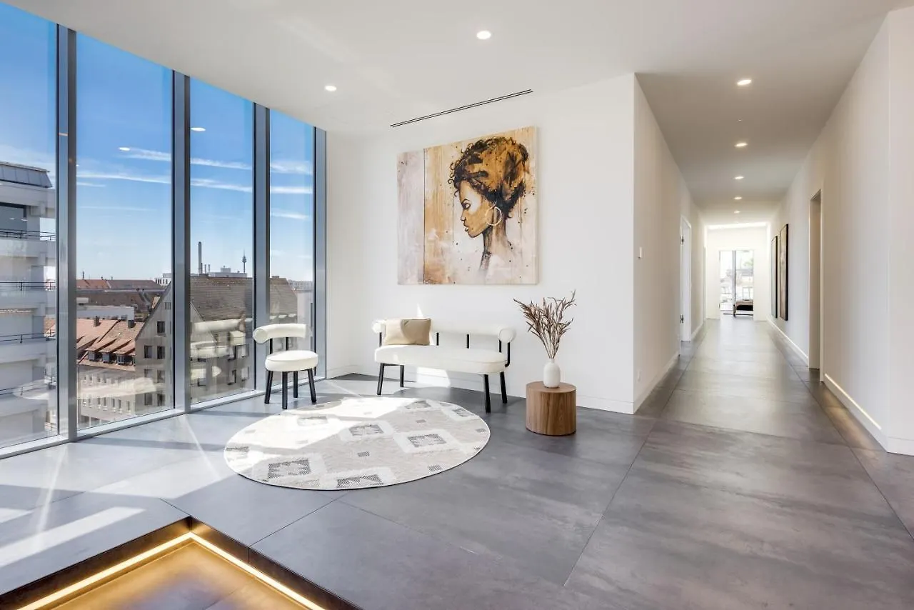 Luxus Penthouse Ueber Den Daechern Von Nuernberg Apartment